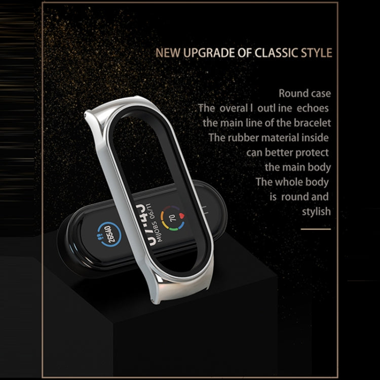 Mijobs Milan CS Screwless Buckle Metal Watch Band Case for Xiaomi Mi Band 3 & 4 & 5 & 6, Host not Included(Silver) - free shipping - PMC TechLife - Order now!