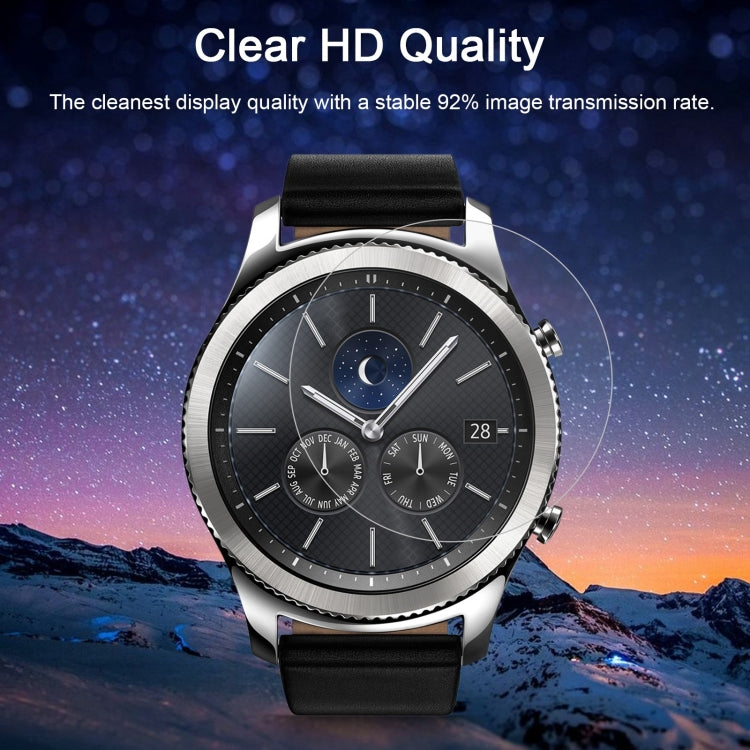 ENKAY Hat-Prince for Samsung Gear S3 Smart Watch 0.2mm 9H Surface Hardness 2.15D Explosion-proof Tempered Glass Screen Film - Screen Protector by ENKAY | Online Shopping South Africa | PMC TechLife | Buy Now Pay Later Mobicred