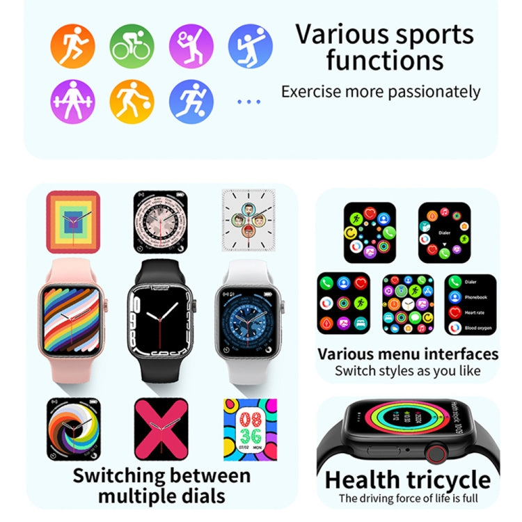 T900 PRO MAX L BIG 1.92 inch Large Screen Waterproof Smart Watch, Support Heart Rate / Blood Pressure / Oxygen / Multiple Sports Modes (Dark Blue) - free shipping - PMC TechLife - Order now!