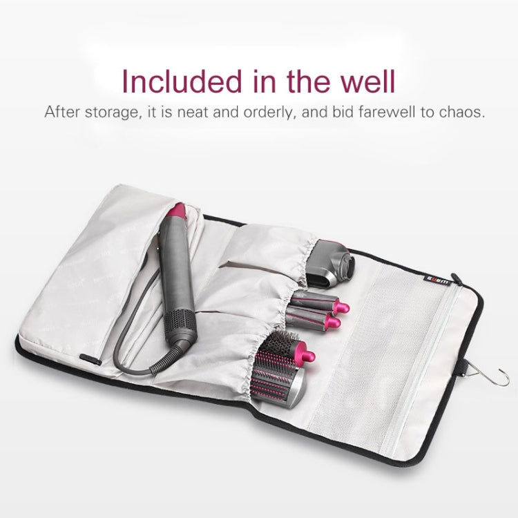 BUBM JFQ-T Portable Hanging Nylon Storage Bag for Dyson Hair Curler(Black) - free shipping - PMC TechLife - Order now!