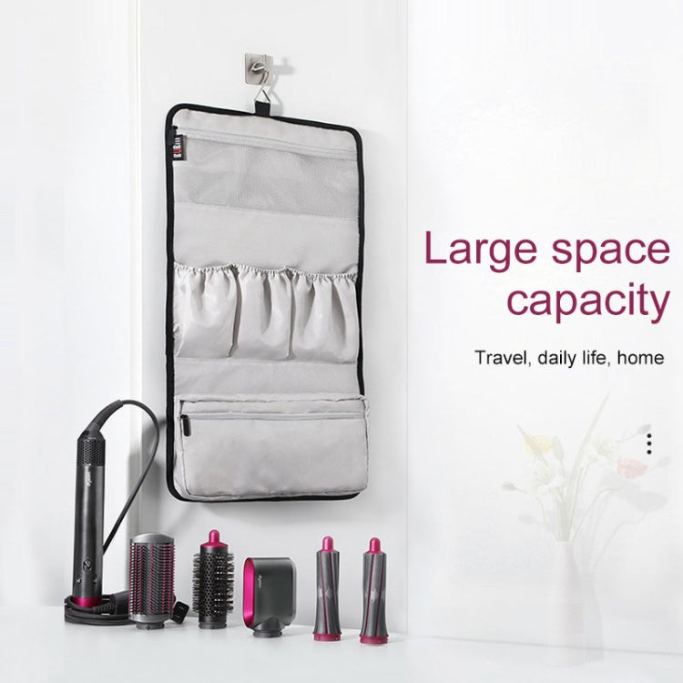 BUBM JFQ-T Portable Hanging Nylon Storage Bag for Dyson Hair Curler(Black) - free shipping - PMC TechLife - Order now!