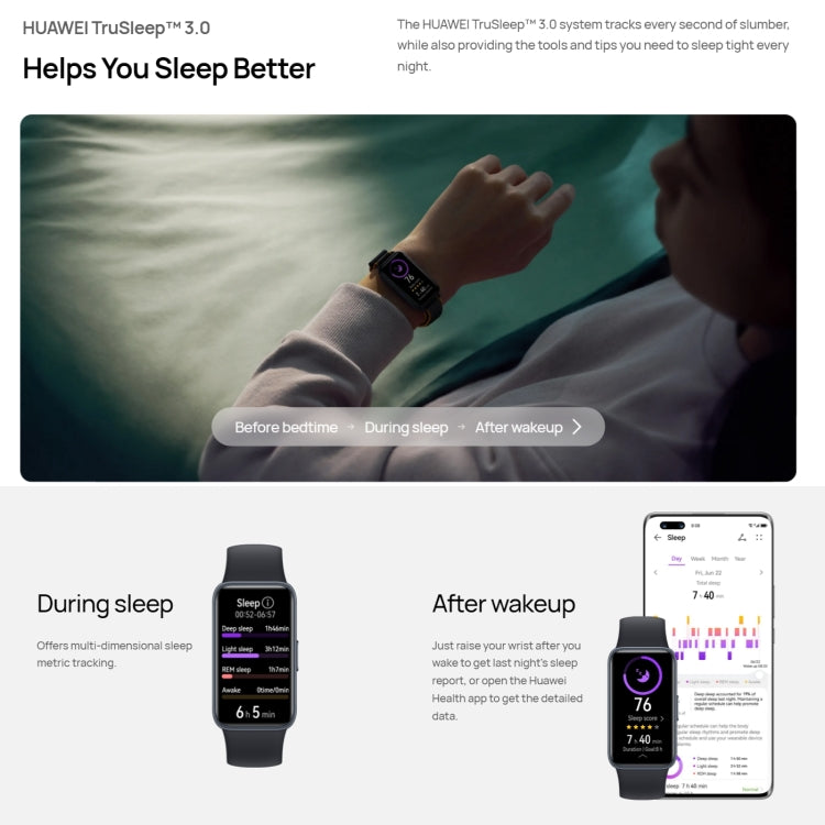 HUAWEI Band 8 Standard 1.47 inch AMOLED Smart Watch, Support Heart Rate / Blood Pressure / Blood Oxygen / Sleep Monitoring(Emerald) - free shipping - PMC TechLife - Order now!