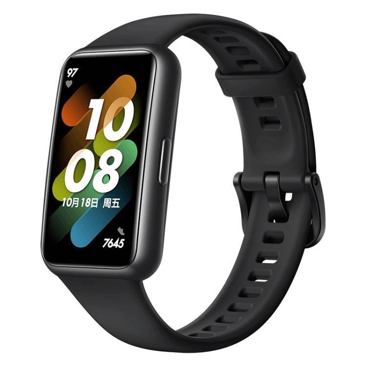 Original HUAWEI Band 7 Standard Edition, 1.47 inch AMOLED Screen Smart Watch, Support Blood Oxygen Monitoring / 14-days Battery Life(Black) - free shipping - PMC TechLife - Order now!