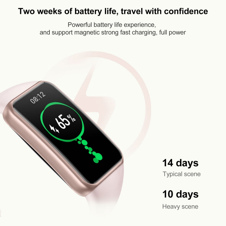 Honor Band 7 NFC, 1.47 inch AMOLED Screen, Support Heart Rate / Blood Oxygen / Sleep Monitoring(Cyan) - free shipping - PMC TechLife - Order now!