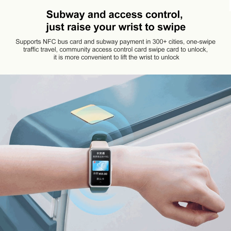 Honor Band 7 NFC, 1.47 inch AMOLED Screen, Support Heart Rate / Blood Oxygen / Sleep Monitoring(Black) - free shipping - PMC TechLife - Order now!