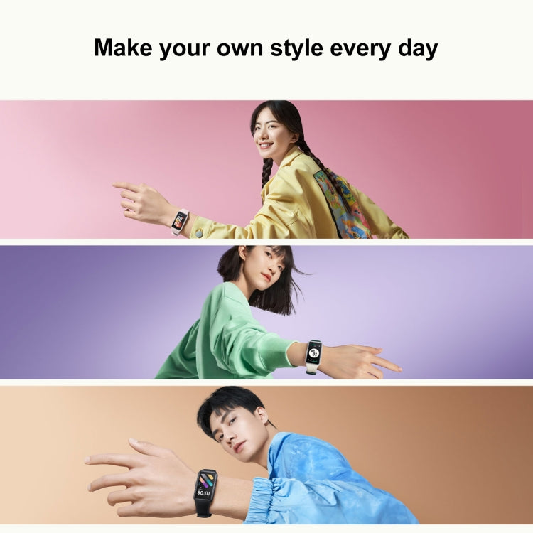 Honor Band 7, 1.47 inch AMOLED Screen, Support Heart Rate / Blood Oxygen / Sleep Monitoring(Pink) - free shipping - PMC TechLife - Order now!