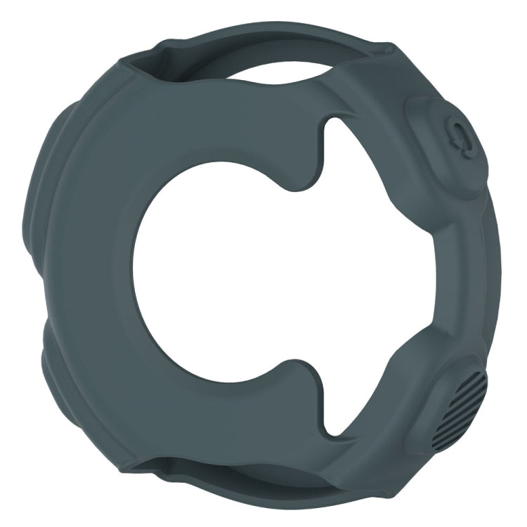 Solid Color Silicone Watch Protective Case for Garmin F235 / F750(Navy Blue) - Screen Protector by ENKAY | Online Shopping South Africa | PMC TechLife | Buy Now Pay Later Mobicred