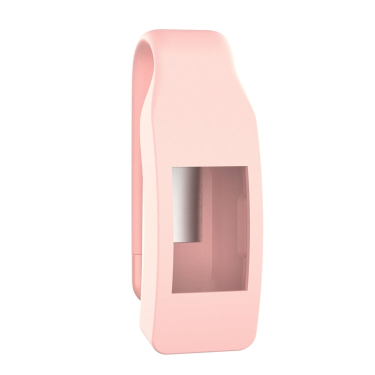 Smart Watch Silicone Clip Button Protective Case for Fitbit Inspire / Inspire HR / Ace 2(Pink) - Screen Protector by ENKAY | Online Shopping South Africa | PMC TechLife | Buy Now Pay Later Mobicred