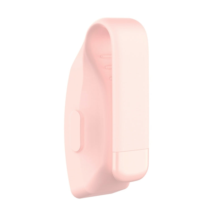 Smart Watch Silicone Clip Button Protective Case for Fitbit Inspire / Inspire HR / Ace 2(Pink) - Screen Protector by ENKAY | Online Shopping South Africa | PMC TechLife | Buy Now Pay Later Mobicred