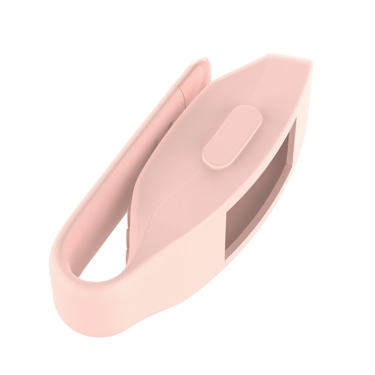 Smart Watch Silicone Clip Button Protective Case for Fitbit Inspire / Inspire HR / Ace 2(Pink) - Screen Protector by ENKAY | Online Shopping South Africa | PMC TechLife | Buy Now Pay Later Mobicred
