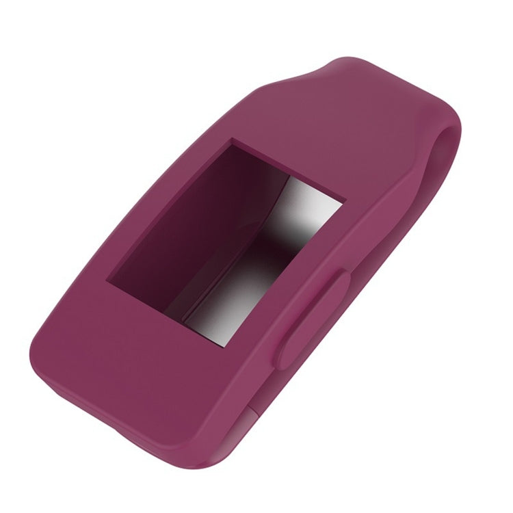 Smart Watch Silicone Clip Button Protective Case for Fitbit Inspire / Inspire HR / Ace 2(Wine Red) - Screen Protector by ENKAY | Online Shopping South Africa | PMC TechLife | Buy Now Pay Later Mobicred