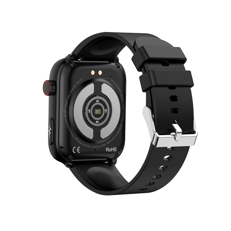 ET210 1.91 inch IPS Screen IP67 Waterproof Silicone Band Smart Watch, Support Body Temperature Monitoring / ECG (Black) - free shipping - PMC TechLife - Order now!