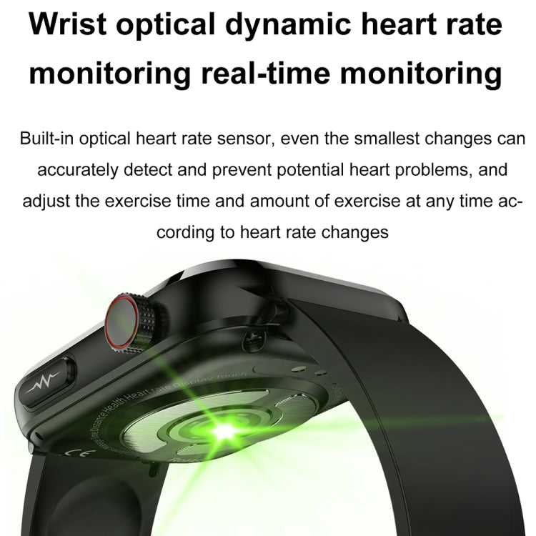 ET210 1.91 inch IPS Screen IP67 Waterproof Silicone Band Smart Watch, Support Body Temperature Monitoring / ECG (Red) - Smart Watches by PMC TechLife | Online Shopping South Africa | PMC TechLife | Buy Now Pay Later Mobicred