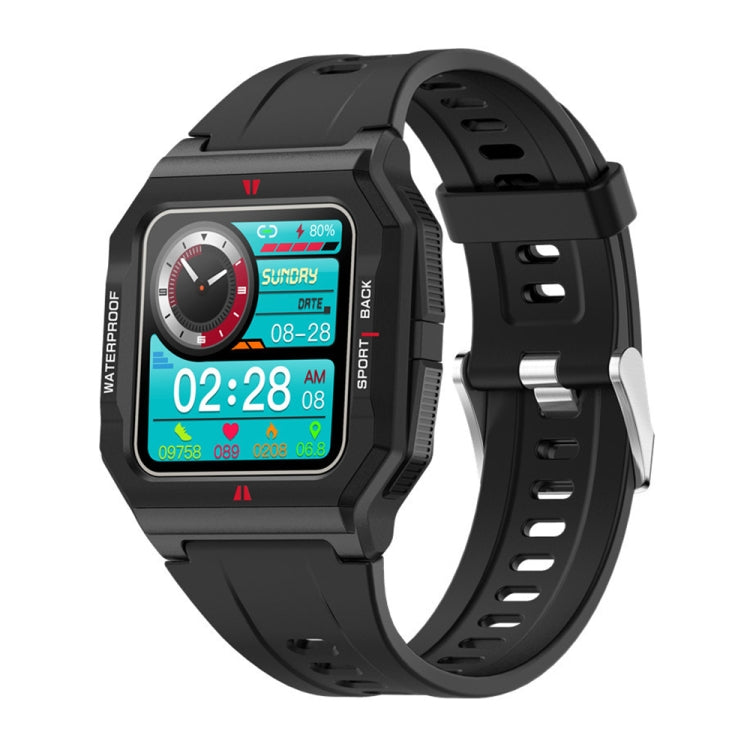 Lokmat FT10 1.3 inch IPS Touch Screen Waterproof Smart Watch, Support Music Play / Heart Rate / Blood Pressure Monitor(Black) - free shipping - PMC TechLife - Order now!