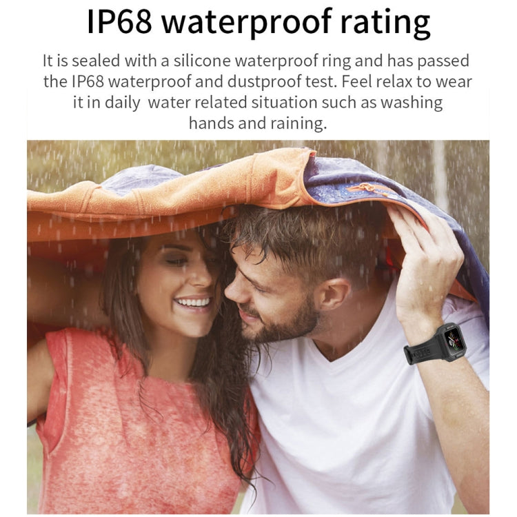 Lokmat FT10 1.3 inch IPS Touch Screen Waterproof Smart Watch, Support Music Play / Heart Rate / Blood Pressure Monitor(Black) - free shipping - PMC TechLife - Order now!