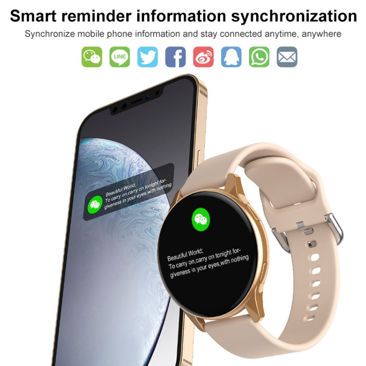 Lokmat T2 Pro 1.28 inch IPS Touch Screen Waterproof Smart Watch, Support Heart Rate / Blood Pressure Monitor (Pink) - free shipping - PMC TechLife - Order now!