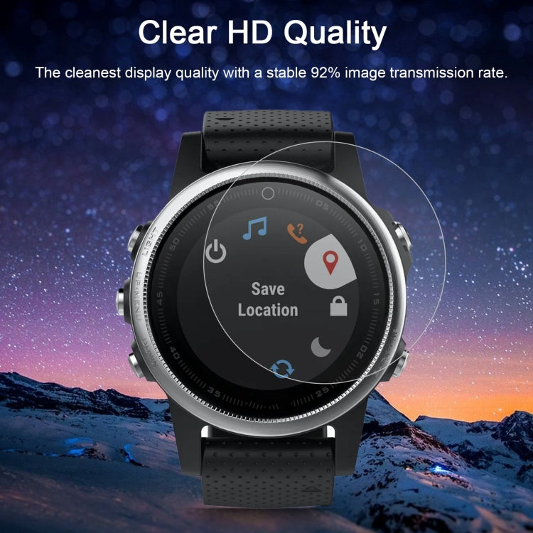 2 PCS ENKAY Hat-Prince for Garmin Fenix 5S Smart Watch 0.2mm 9H Surface Hardness 2.15D Explosion-proof Tempered Glass Screen Film - Screen Protector by ENKAY | Online Shopping South Africa | PMC TechLife | Buy Now Pay Later Mobicred