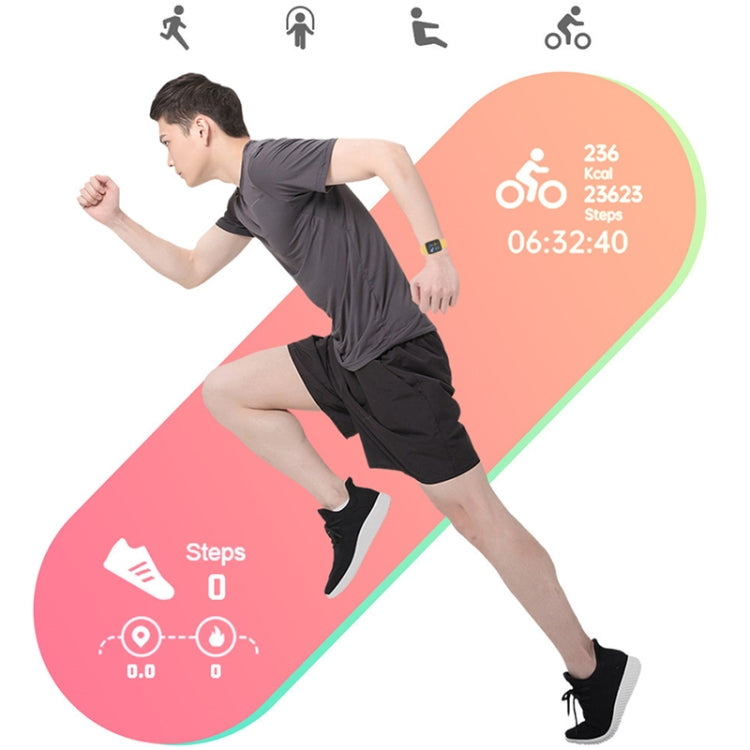 Y68M 1.44 inch Smart Watch, Support Heart Rate Blood Pressure Blood Oxygen Monitoring(Blue) - Smart Wristbands by PMC TechLife | Online Shopping South Africa | PMC TechLife | Buy Now Pay Later Mobicred