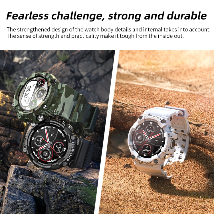 LOKMAT ATTACK 3 1.28 inch TFT Screen Sports Fitness Smart Watch, Support Bluetooth Call(Black) - free shipping - PMC TechLife - Order now!