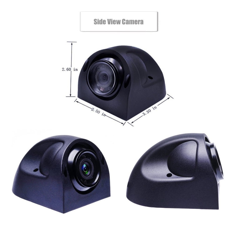 K0164 7 inch HD Car 18 IR Night Vision Rear View Backup Four Cameras Rearview Monitor - Rear View Cameras by PMC TechLife | Online Shopping South Africa | PMC TechLife