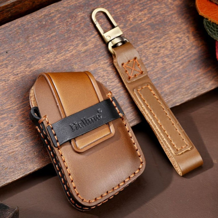 For Cadillac / CT5 / CT6 / XT6 C088 Car Key Leather Protective Case (Brown) - Car Key Cases by PMC TechLife | Online Shopping South Africa | PMC TechLife