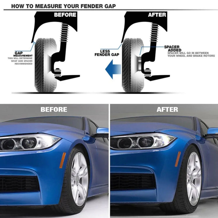 For Mercedes-Benz 20mm Car Modified Wheel Hub Flange Center Wheel Spacer with M12x1.5 Screws (Red) - free shipping - PMC TechLife - Order now!