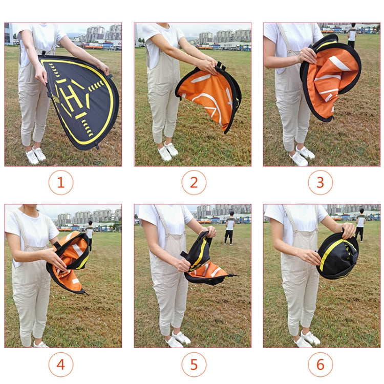 STARTRC Phantom Series 80CM Portable Parking Apron for DJI Mavic Air 2(Orange) - Other by STARTRC | Online Shopping South Africa | PMC TechLife | Buy Now Pay Later Mobicred