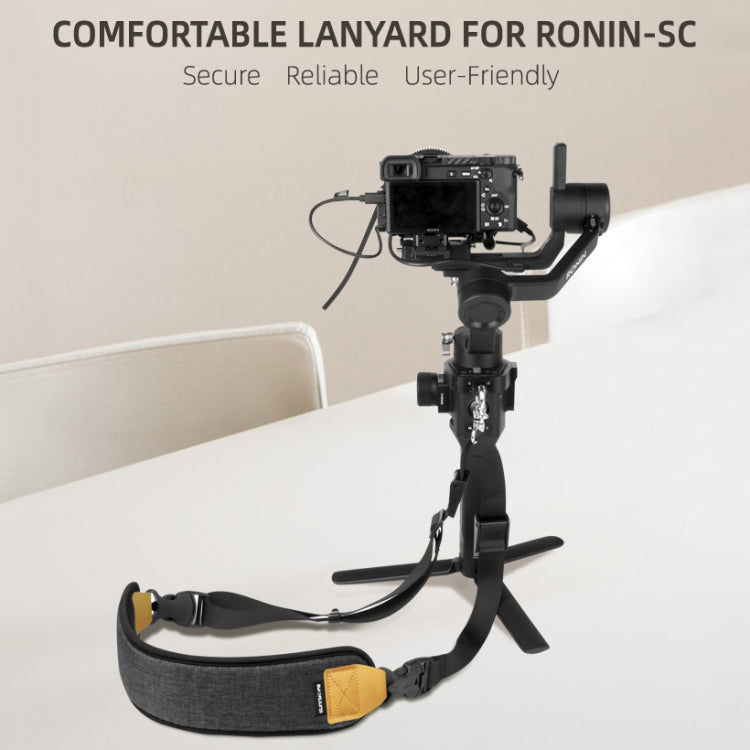 Sunnylife RO-Q9228 Handheld Gimbal Special Lanyard Shoulder Strap + Fixed Ring Hang Buckle for DJI RONIN-SC - free shipping - PMC TechLife - Order now!
