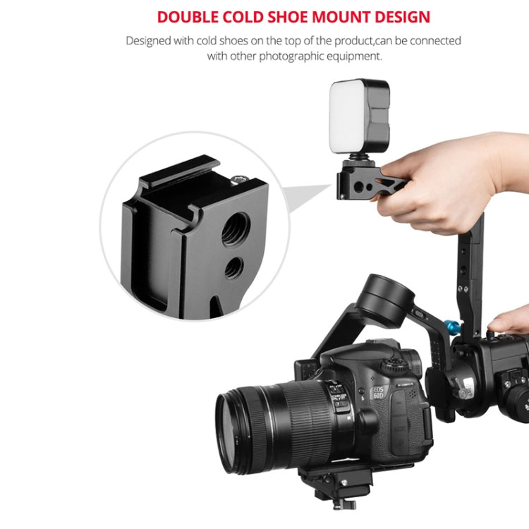 YELANGU A69 Lifting Handle Pot Handheld Stabilizer Extension Mount for DJI Ronin SC (Black) - free shipping - PMC TechLife - Order now!