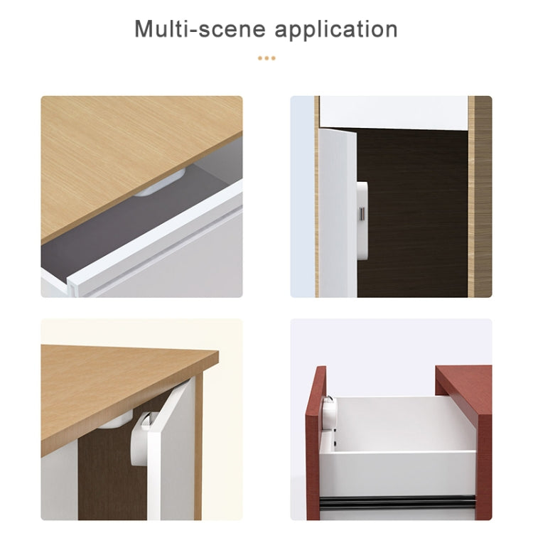 Original Xiaomi Youpin YEELOCK Smart Drawer Cabinet Lock Switch, US Plug(White) - Door Locks & Cabinet Locks by Xiaomi | Online Shopping South Africa | PMC TechLife | Buy Now Pay Later Mobicred