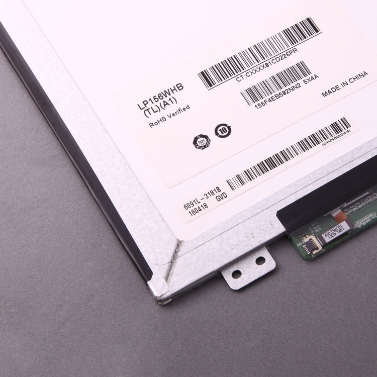 LP156WHBTLA1 15.6 inch 40 Pin 16:9 High Resolution 1366 x 768 Laptop Screens LED TFT Panels - free shipping - PMC TechLife - Order now!