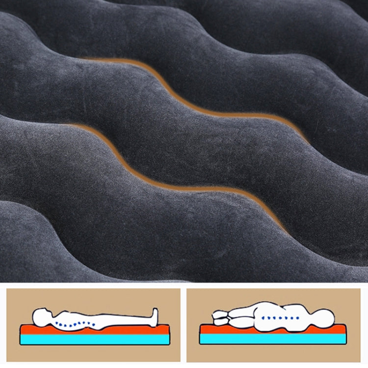 Universal Car Travel Inflatable Mattress Air Bed Camping Back Seat Couch, Size: 90 x 135cm(Grey) - Seat Accessories by PMC TechLife | Online Shopping South Africa | PMC TechLife