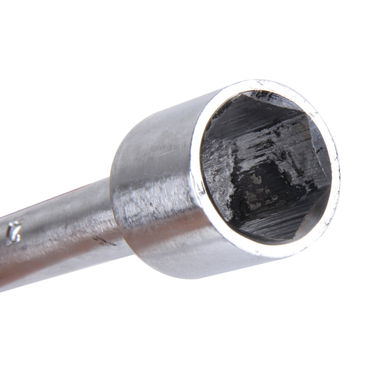 Compact Universal Tire Iron Lug Wrench with 17mm 19mm 21mm 23mm Socket Adapters - Tire Repair & Installation Tools by PMC TechLife | Online Shopping South Africa | PMC TechLife