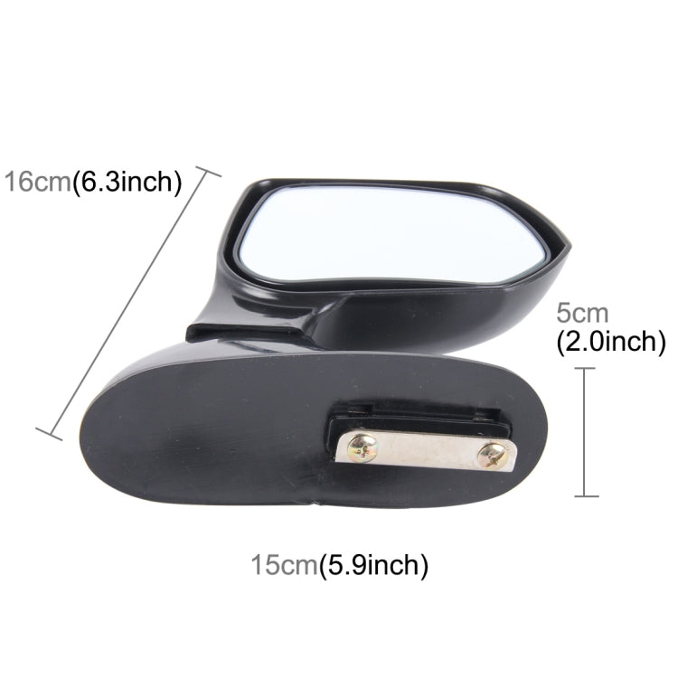 3R-105R 360 Degree Rotatable Right Side Assistant Mirror for Auto Car(Black) - Convex Mirror & Accessories by 3R | Online Shopping South Africa | PMC TechLife | Buy Now Pay Later Mobicred