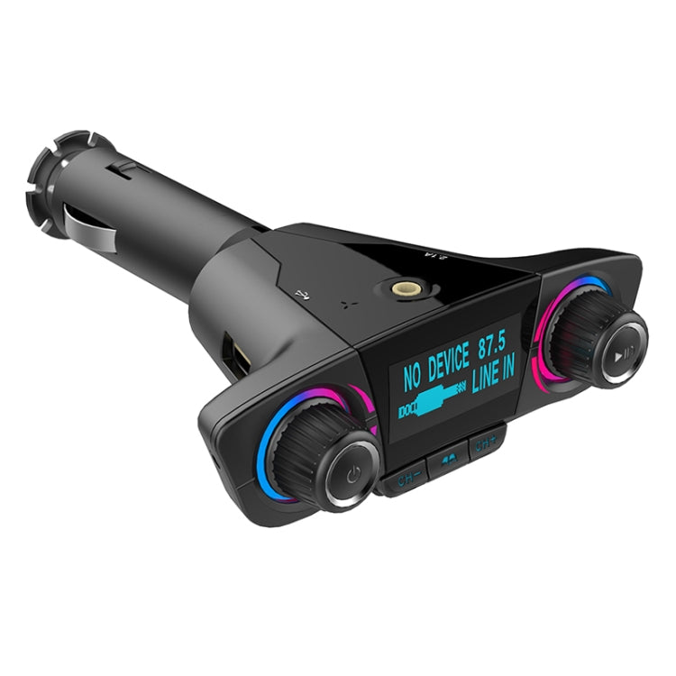 BT06 Dual USB Charging Smart Bluetooth 4.0 + EDR FM Transmitter MP3 Music Player Car Kit with 1.3 inch LED Screen, Support Bluetooth Call, TF Card & U Disk - free shipping - PMC TechLife - Order now!