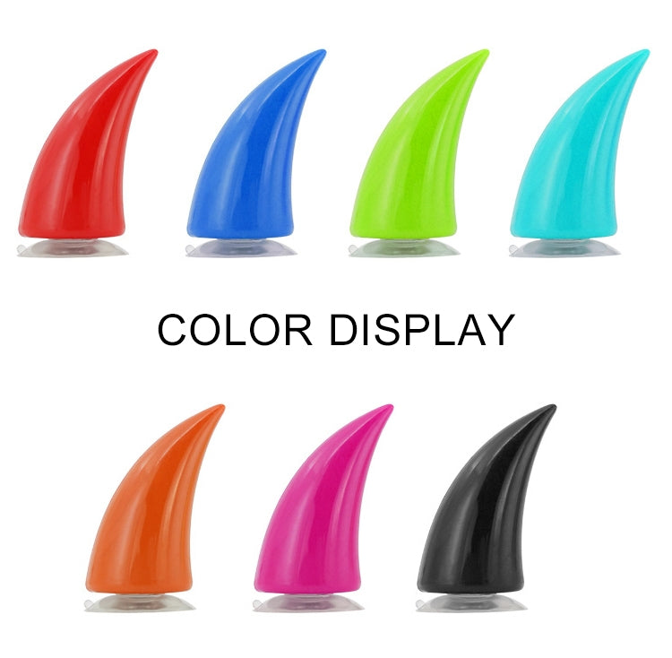 2 PCS Motorcycle Helmet Devil Decoration Motorbike Helmet Suction Cups Horns Decoration Headwear Sucker(Fluorescent Green) - Ornamental Parts by PMC TechLife | Online Shopping South Africa | PMC TechLife | Buy Now Pay Later Mobicred