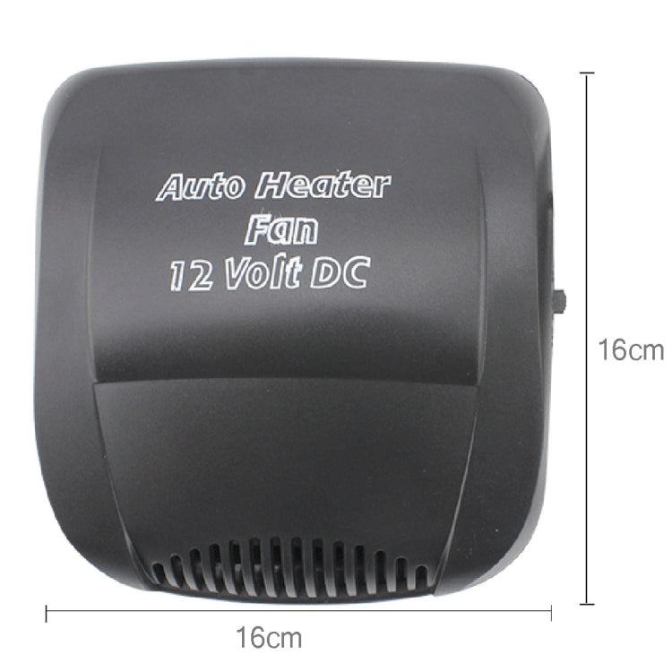 DC 12V Car Auto Vehicle Electronic Heater Fan(Black) - Heating & Fans by PMC TechLife | Online Shopping South Africa | PMC TechLife | Buy Now Pay Later Mobicred