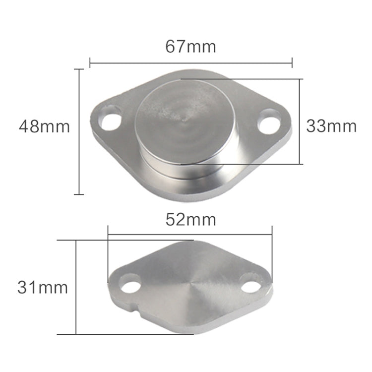 Car Aluminum Full EGR Removal / Blanking Kit for Land Rover Discovery 3 / Range Rover Sport TDV6 - Engine Fittings by PMC TechLife | Online Shopping South Africa | PMC TechLife | Buy Now Pay Later Mobicred