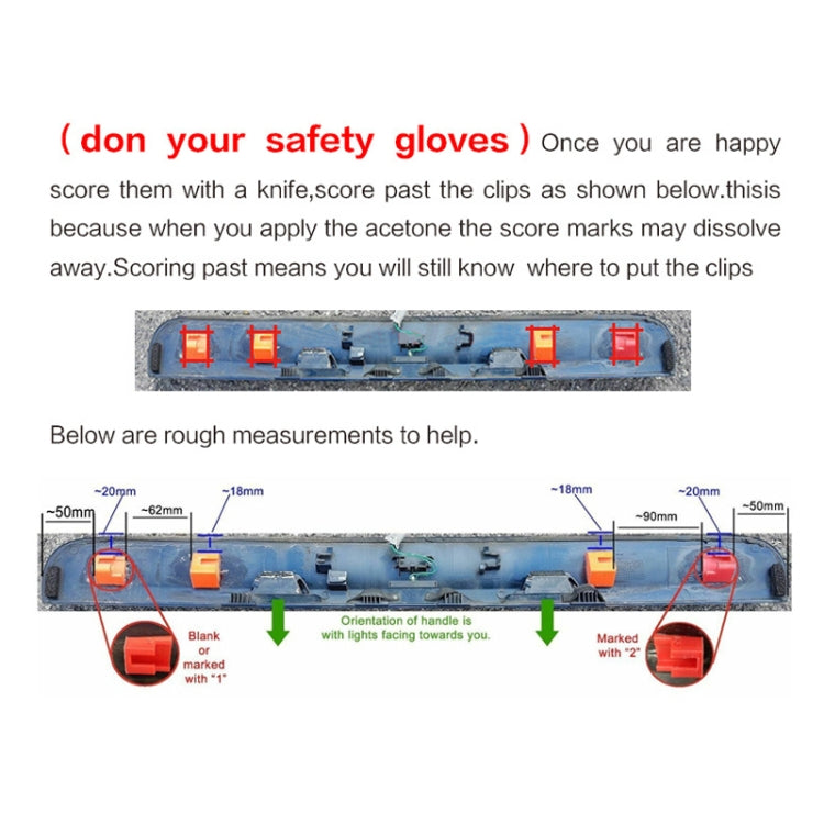 Car Boot Handle Tailgate Repair Clips for Nissan Qashqai 2006 - 2013 - Locks & Hasps by PMC TechLife | Online Shopping South Africa | PMC TechLife