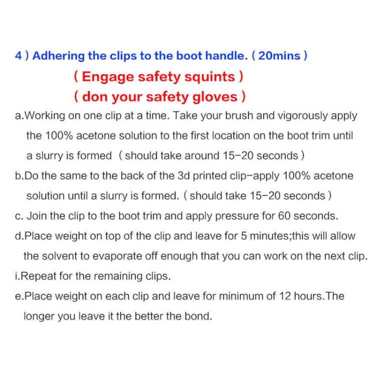 Car Boot Handle Tailgate Repair Clips for Nissan Qashqai 2006 - 2013 - Locks & Hasps by PMC TechLife | Online Shopping South Africa | PMC TechLife