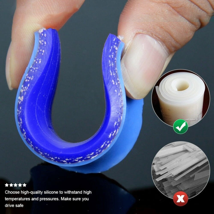 9 PCS Auto Silicone Radiator Hose Kit for Honda Civic D15 D16 EG EK 1992-2000(Red) - Engine Fittings by PMC TechLife | Online Shopping South Africa | PMC TechLife