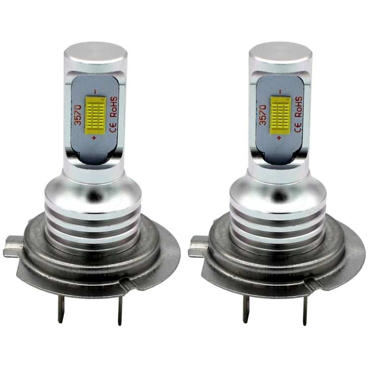 2 PCS H7 72W 1000LM 6000-6500K Super Bright White Light Car Fog LED Bulbs, DC 12-24V - Fog / Driving Lights by PMC TechLife | Online Shopping South Africa | PMC TechLife