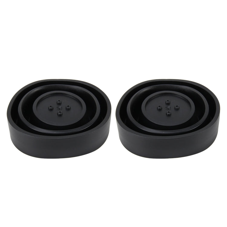 2 PCS Universal Car LED Headlight HID Xenon Lamp Silicone Dust Cover Seal Caps LED Headlight Seal Dust Seal Cover Dust Cover - Car Light Accessories by PMC TechLife | Online Shopping South Africa | PMC TechLife