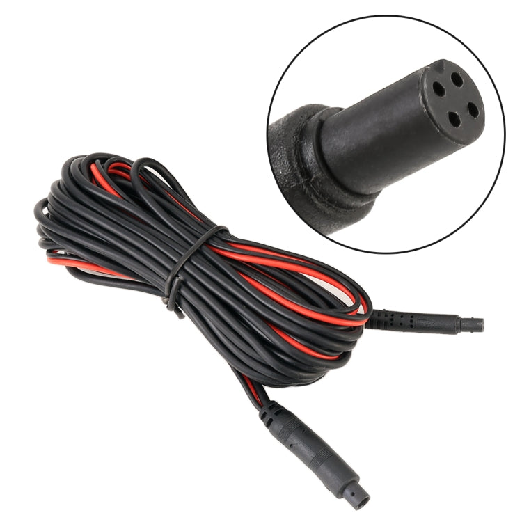 5.5m Universal Car 4P Reversing Camera Extension Cord Rearview Mirror Vehicle Traveling Data Recorder Video Conversion without Plug - DIY Cables by PMC TechLife | Online Shopping South Africa | PMC TechLife | Buy Now Pay Later Mobicred