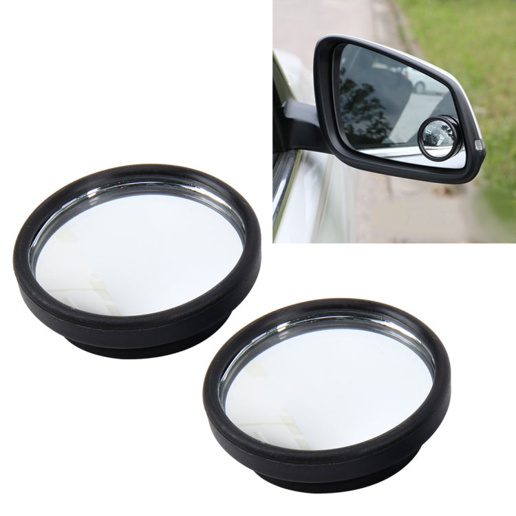 3R-061 2 PCS Car Truck Blind Spot Rear View Wide Angle Mirror Blind Spot Mirror Blind Spot and Round Mirror, Size: 3.8*3.8cm - Convex Mirror & Accessories by 3R | Online Shopping South Africa | PMC TechLife