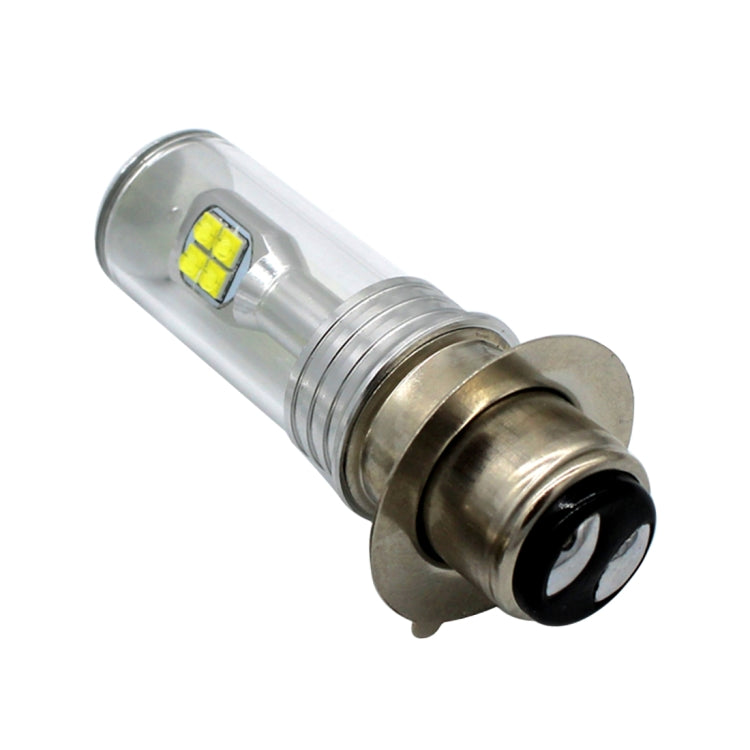 Motorcycle Headlights 750LM 6000K White H6M/P15D 40W 8-LED Bulbs, DC 12-24V - free shipping - PMC TechLife - Order now!