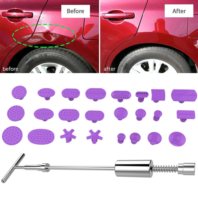Auto Repair Body Tool Kit PDR Dent Paintless Repair Tools Dent Puller Slide Hammer Reverse Hammer Aluminum Suction Cups for Dent - Sheet Metal Tools by PMC TechLife | Online Shopping South Africa | PMC TechLife