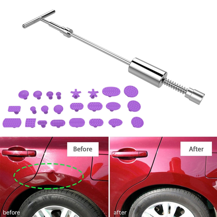 Auto Repair Body Tool Kit PDR Dent Paintless Repair Tools Dent Puller Slide Hammer Reverse Hammer Aluminum Suction Cups for Dent - Sheet Metal Tools by PMC TechLife | Online Shopping South Africa | PMC TechLife