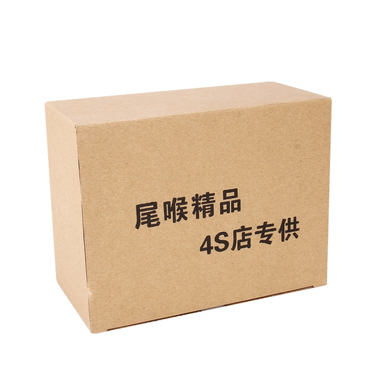 Universal Car Styling Stainless Steel Curved Double Outlets Exhaust Tail Muffler Tip Pipe(Black) - Exhaust Pipes by PMC TechLife | Online Shopping South Africa | PMC TechLife