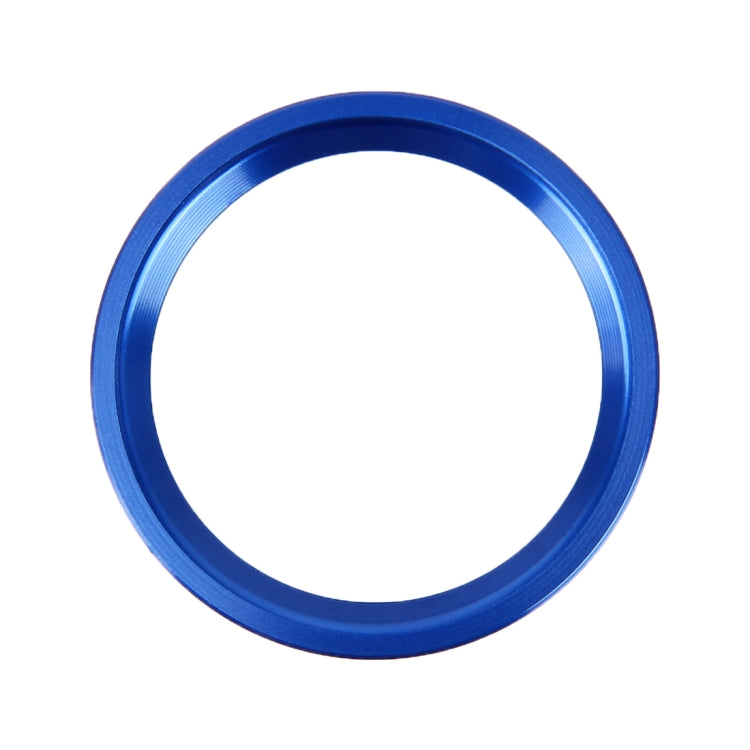 Car Engine Start Key Push Button Ring Trim Aluminum Alloy Sticker Decoration for Audi(Blue) - free shipping - PMC TechLife - Order now!